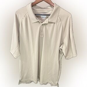 5.11 Tactical Men’s XL Polo Shirt Tan Khaki Performance Polyester